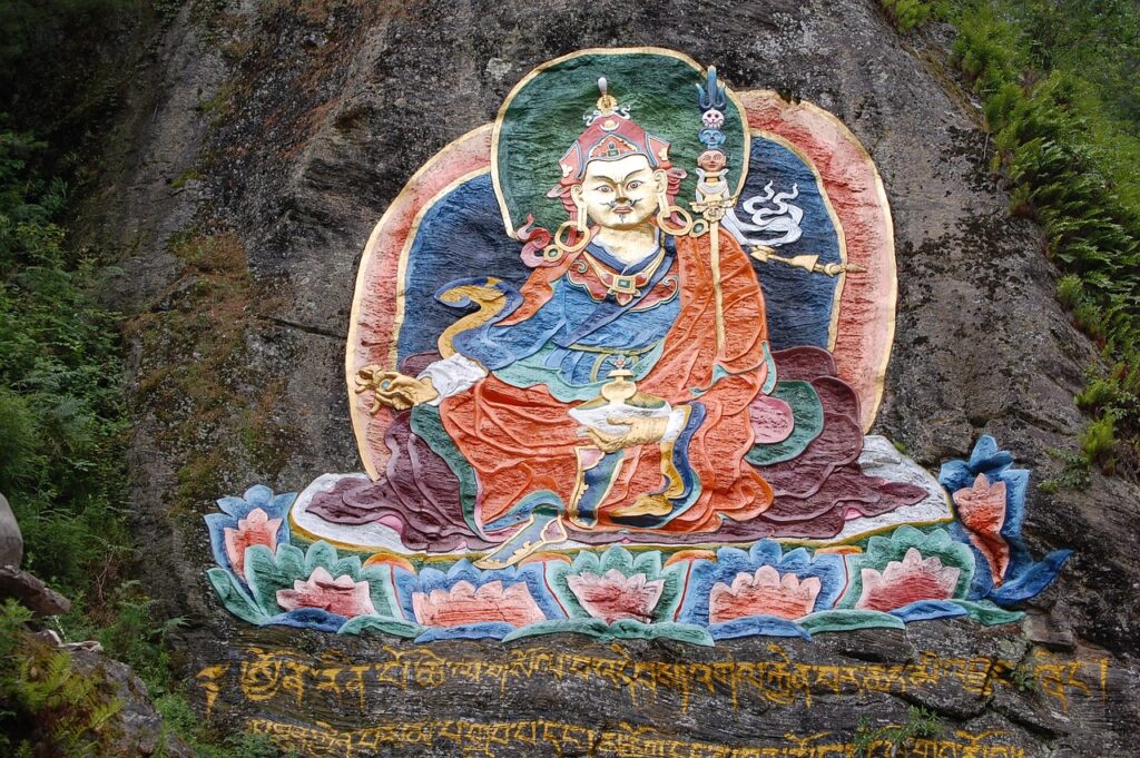 bhutan, guru rinpoche, mahayana-3639580.jpg